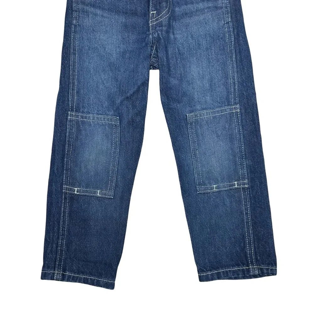 Hey Gang Jeans With‎ Chainstitch Heart
